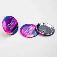 Ansteckbutton, farbig bedruckt