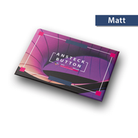 Ansteckbutton, farbig bedruckt, liegend