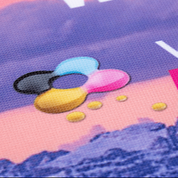 Sitzwürfel, farbig bedruckt, Motiv