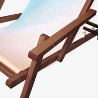 Liegestuhl Premium mit Lehne detail2