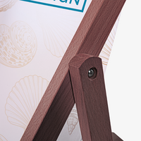 Liegestuhl Premium ohne Armlehnen detail