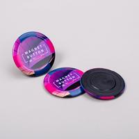 Magnetbutton, farbig bedruckt
