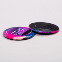 Magnetbutton, farbig bedruckt, liegend