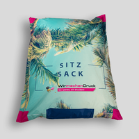 Sitzsack, farbig bedruckt, muster
