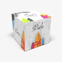 Sitzwuerfel, farbig bedruck, motiv