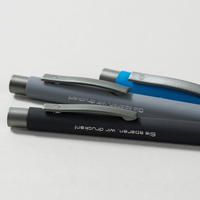 Druckbleistift mit gravur, liegend, verschiedene Fraben