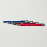  Druckbleistift mit gravur, liegend, verschiedene Farben