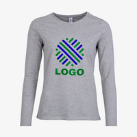 Longsleeve, farbig bestickt, Vorne