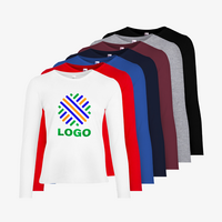 Longsleeve, farbig bestickt, Vorne