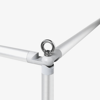 Deckenbanner - rechteckig 4/4-farbig bedruckt inkl. System detail