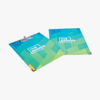 Klemmbrett farbig bedruckt, Liegend 