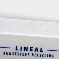 Lineal, farbig bedruckt