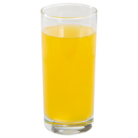 Trinkglas unbedruckt mit Saft