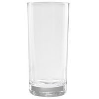 Trinkglas unbedruckt frontal