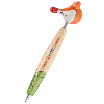 Holz-Kugelschreiber Fuchs