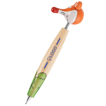 Holz-Kugelschreiber Fuchs