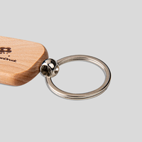 Schlüsselanhänger, bedruckt, Holz