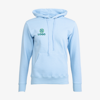 Hoodie, bestickt, Vorderansicht