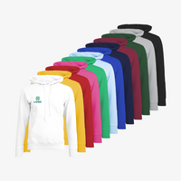 Hoodie, bestickt, Vorderansicht