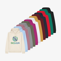 Hoodie Damen, Organic, Stanley Stella - mit EINER Druckposition