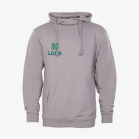 Hoodie, bestickt, Vorderansicht