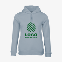 Hoodie Damen, Organic, B&C - mit ZWEI Druckpositionen