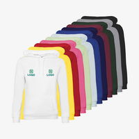 Hoodie, bestickt, Vorderansicht