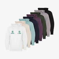 Hoodie, bestickt, Vorderansicht