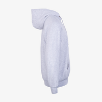 Hoodie, farbig bestickt, Seitenansicht