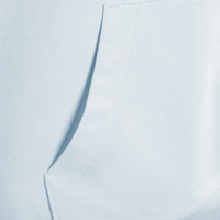 Hoodie, farbig bestickt, details