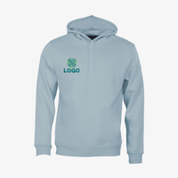 Hoodie Herren, Organic - B&C Brust links