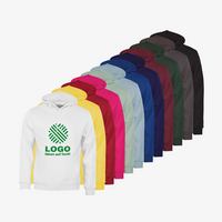Hoodie, farbig bedruckt, Vorderseite