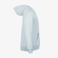 Hoodie, farbig bestickt, Seitenansicht