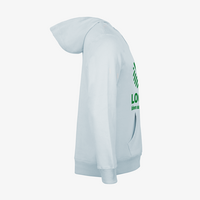 Hoodie, farbig bedruckt, Seitenansicht