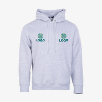 Hoodie, farbig bestickt, Vorderseite