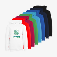 Hoodie, farbig bedruck, Vorderseite