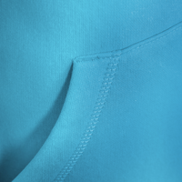 Hoodie, farbig bedruck, details