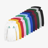 Hoodie, bestickt, Vorderansicht