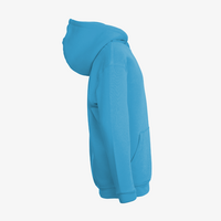 Hoodie, bestickt, Seitenansicht