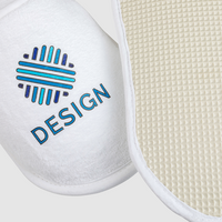 Hotelslipper unisex mit geschlossener Schuhbruecke