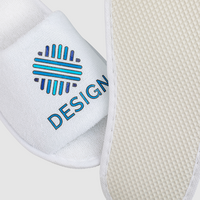 Hotelslipper unisex mit offener Schuhbruecke