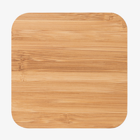 Induktive Ladestation aus Bambus, Vogelperspektive