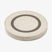 Induktive Ladestation aus Weizenfasern, liegend