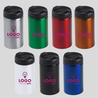 Farbvarianten der Isolierbecher Edelstahl mit PP-Deckel