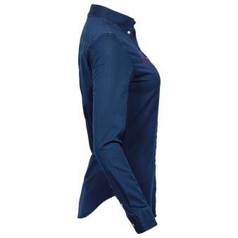  Jeansbluse, Twill Tailored Fit - TEE JAYS, Seitenansicht