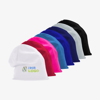 Jersey Beanie Farbauswahl, rechteckig bedruckt