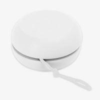 Jojo aus Holz, Weiß, liegend