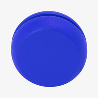 Jojo aus Holz, Blau, Frontansicht