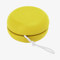 Jojo aus Holz, Gelb, liegend