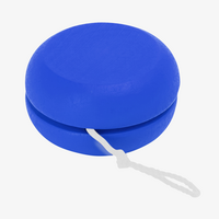 Jojo aus Holz, Blau, liegend